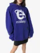 Shop blue Vetements Ecstasy hoodie with Express Delivery - Farfetch