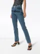 Vetements Gothic Magic logo-embroidered straight-leg jeans