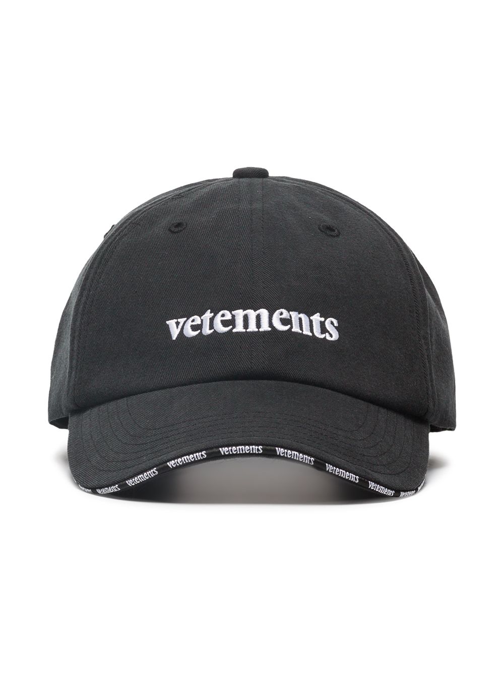 фото Vetements кепка с вышитым логотипом