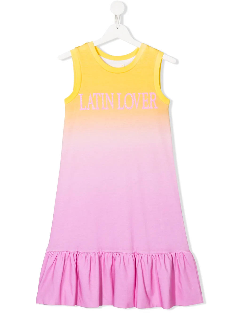 Alberta Ferretti Kids' Latin Lover Dress In Pink