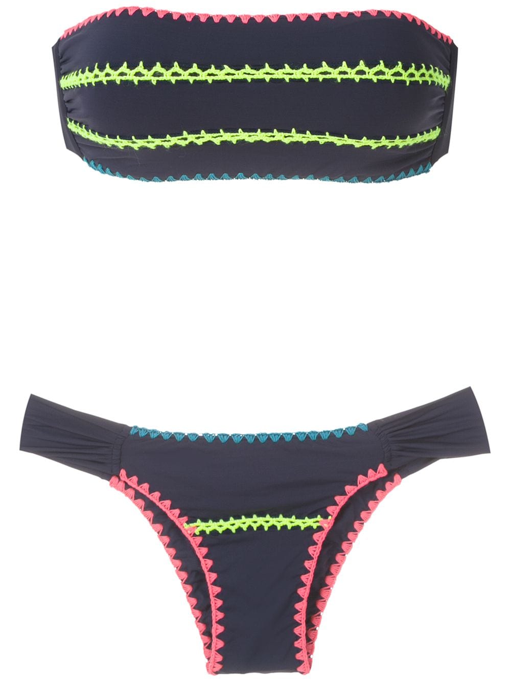 Image 1 of Brigitte Mel crochet bikini set