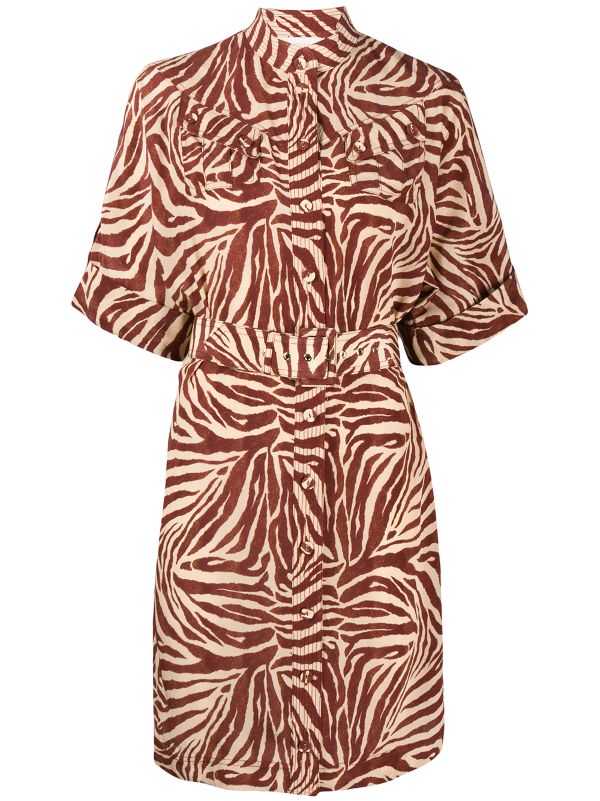 zimmermann zebra dress