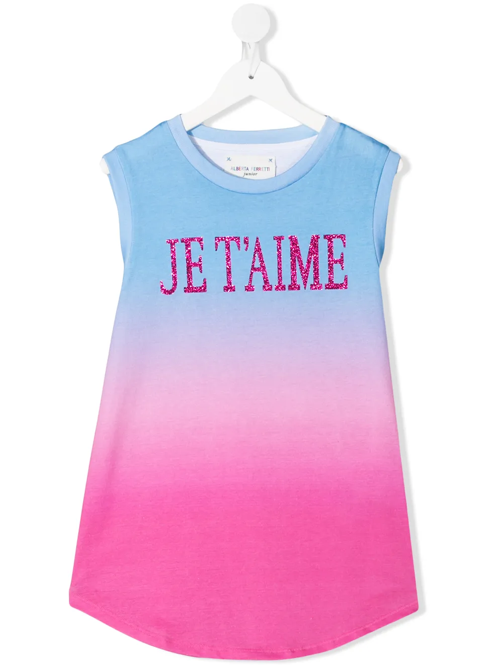 Alberta Ferretti Kids футболка Je T'aime Alberta Ferretti Kids футболка Je T'aime