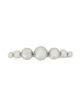 Image 1 of Tory Burch logo pearl hair clip