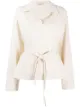 Image 1 of Le 17 Septembre open-collar tie-waist shirt