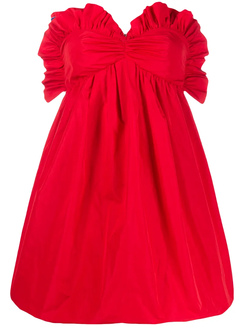philosophy di lorenzo serafini women's strapless mini dress PHILOSOPHY DI LORENZO SERAFINI Duchess Strapless Mini Dress Philosophy di  Lorenzo Serafini