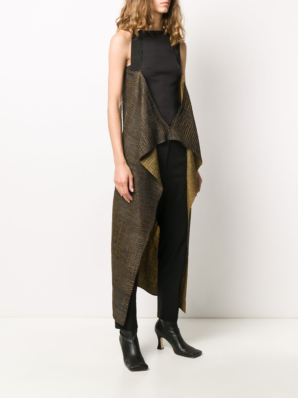 фото Pierantoniogaspari crinkled gilet