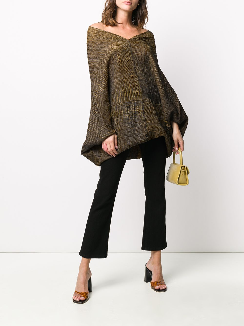 фото Pierantoniogaspari oversized off-the-shoulder top