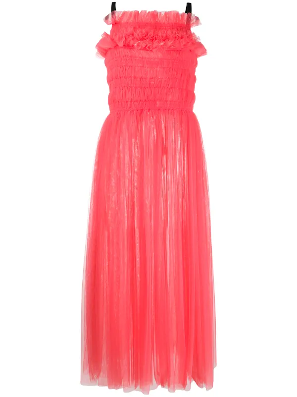 pink tulle molly goddard dress