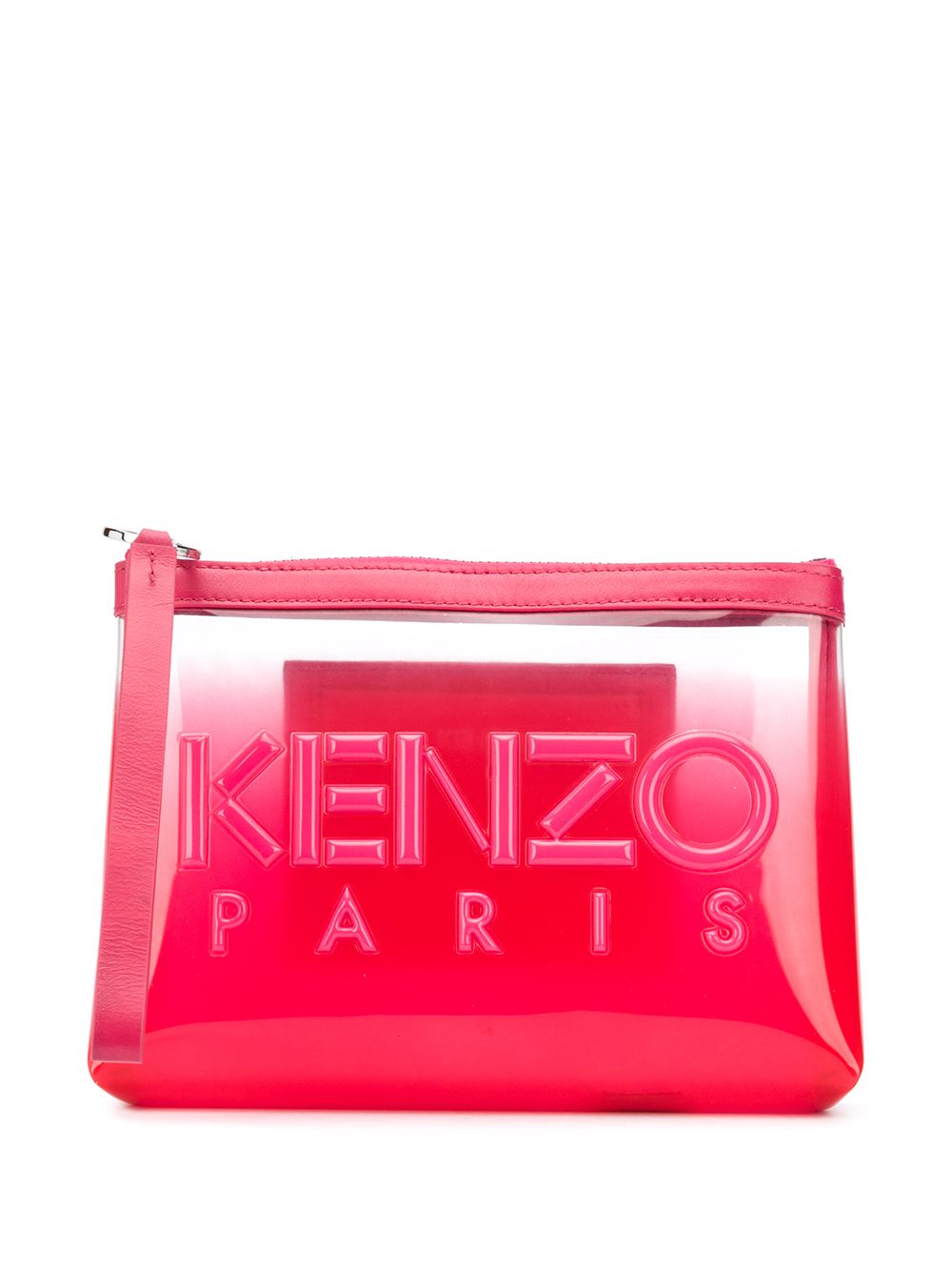 фото Kenzo прозрачный клатч с логотипом