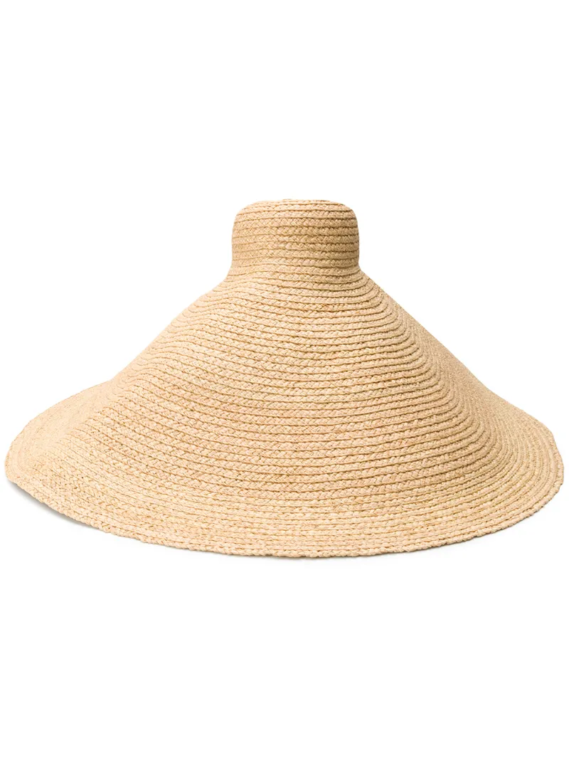 JACQUEMUS large Valensole straw hat
