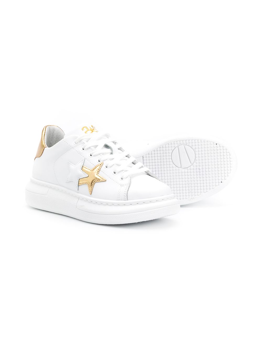 фото 2 star kids teen star patch low-top sneakers