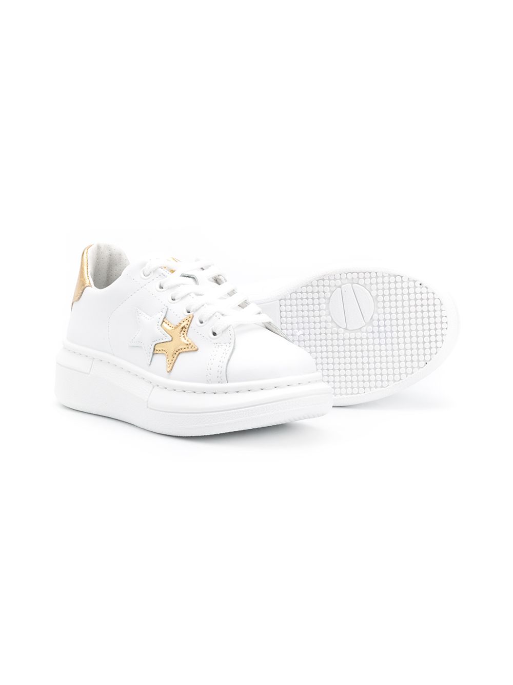 фото 2 star kids star patch low-top sneakers