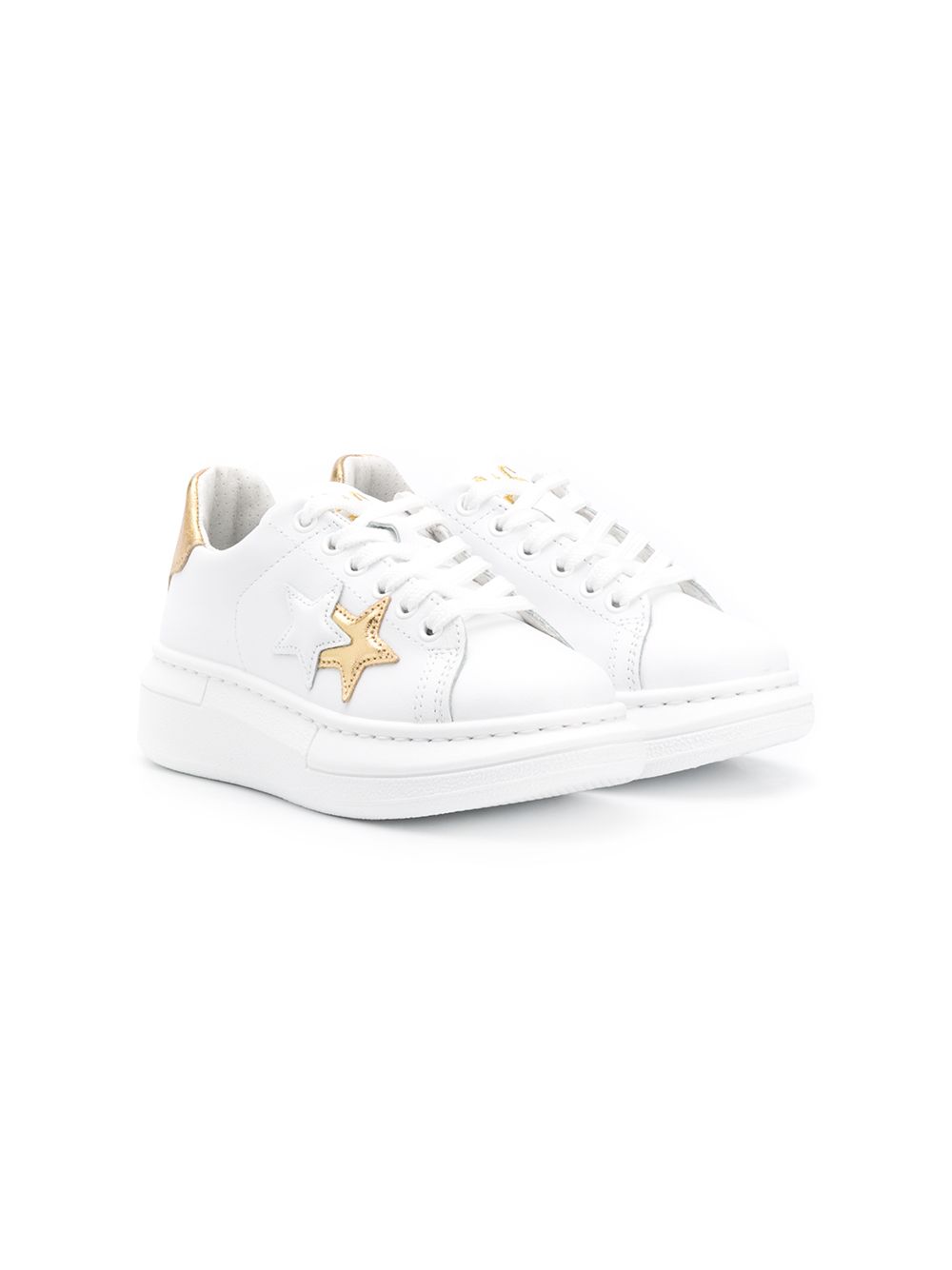 фото 2 star kids star patch low-top sneakers