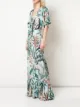 Patbo tropical print maxi dress