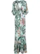 Image 1 of Patbo tropical print maxi dress