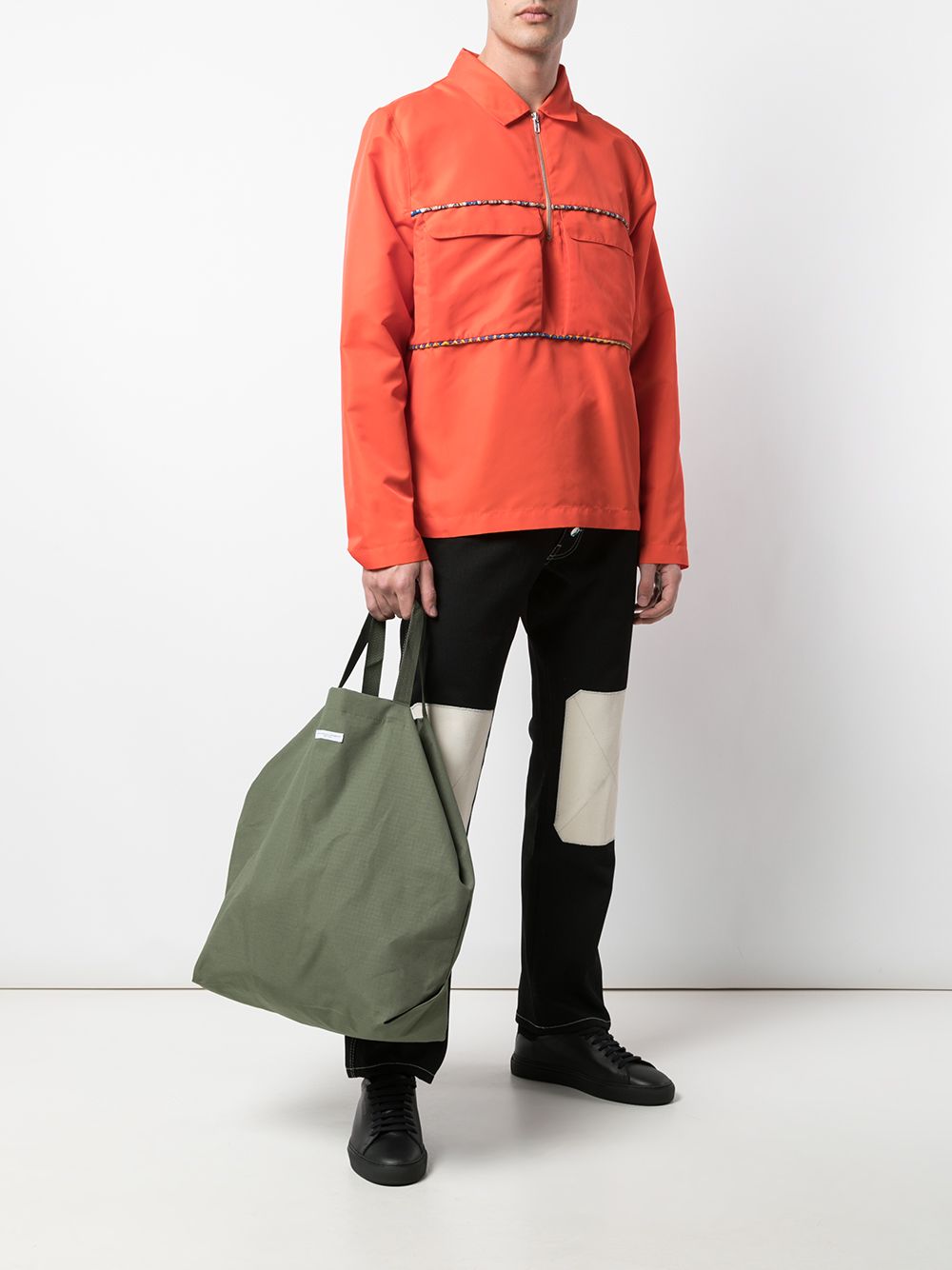 фото Engineered garments carry-all logo tote