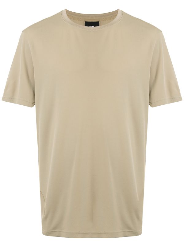 beige north face t shirt