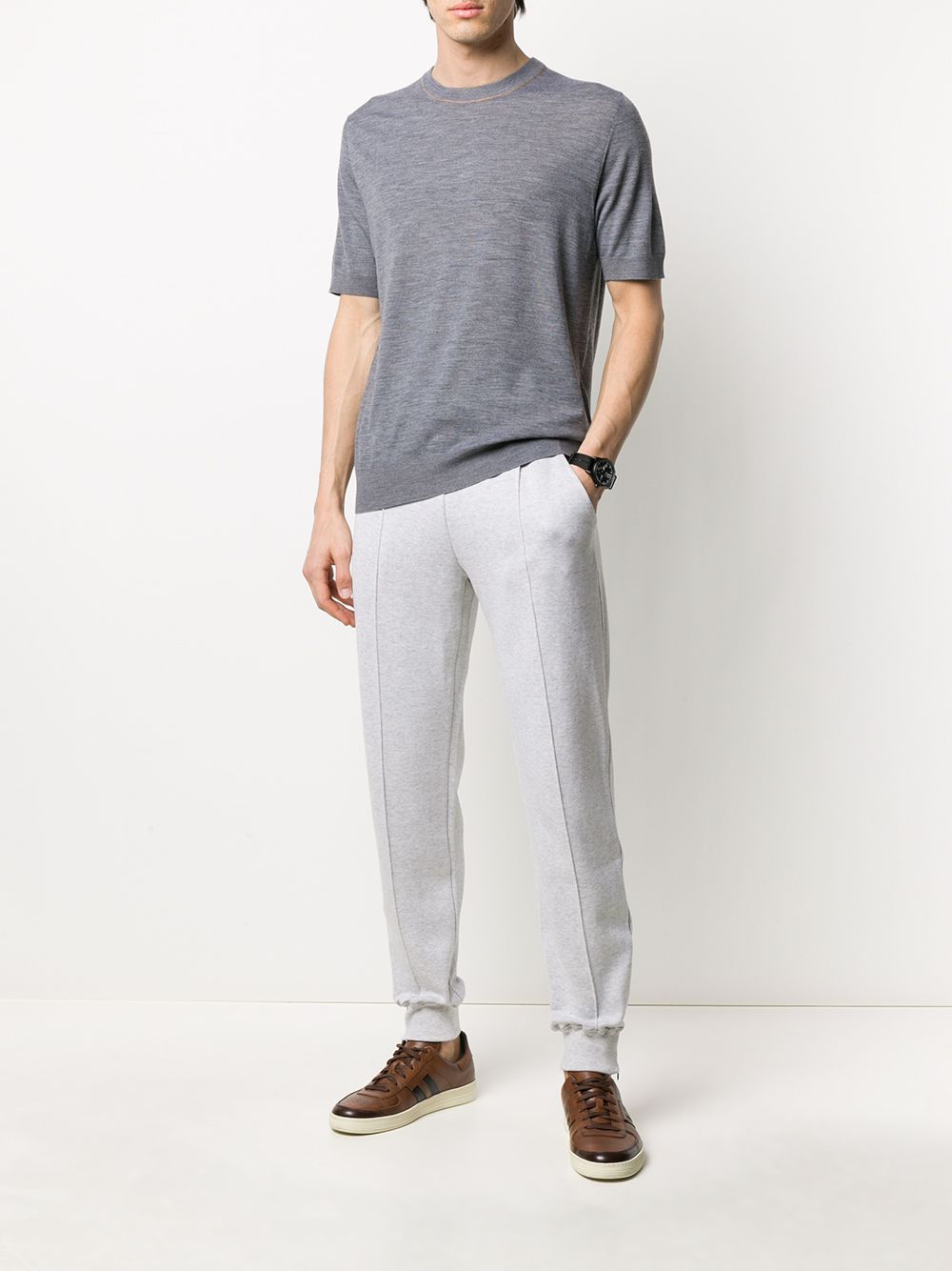 фото Eleventy slim fit track pants