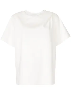 Noir Kei Ninomiya チュールスリーブ Tシャツ | ホワイト | FARFETCH JP