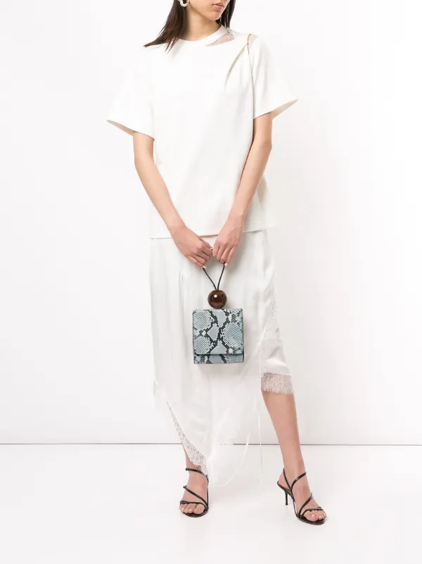 Goen.j ツイストディティール　ブラウス　定価7.5万　ホワイト Goen.J ツイストディテール ブラウス 通販 - FARFETCH