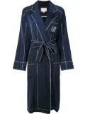 BAPY BY *A BATHING APE® striped wrap-style jacket - Blue
