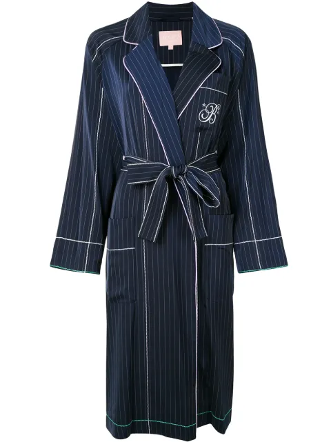 BAPY BY *A BATHING APE® striped wrap-style jacket 