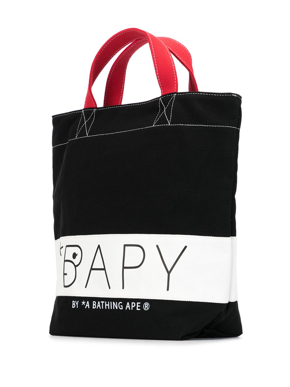 фото Bapy by *a bathing ape® сумка-тоут с принтом