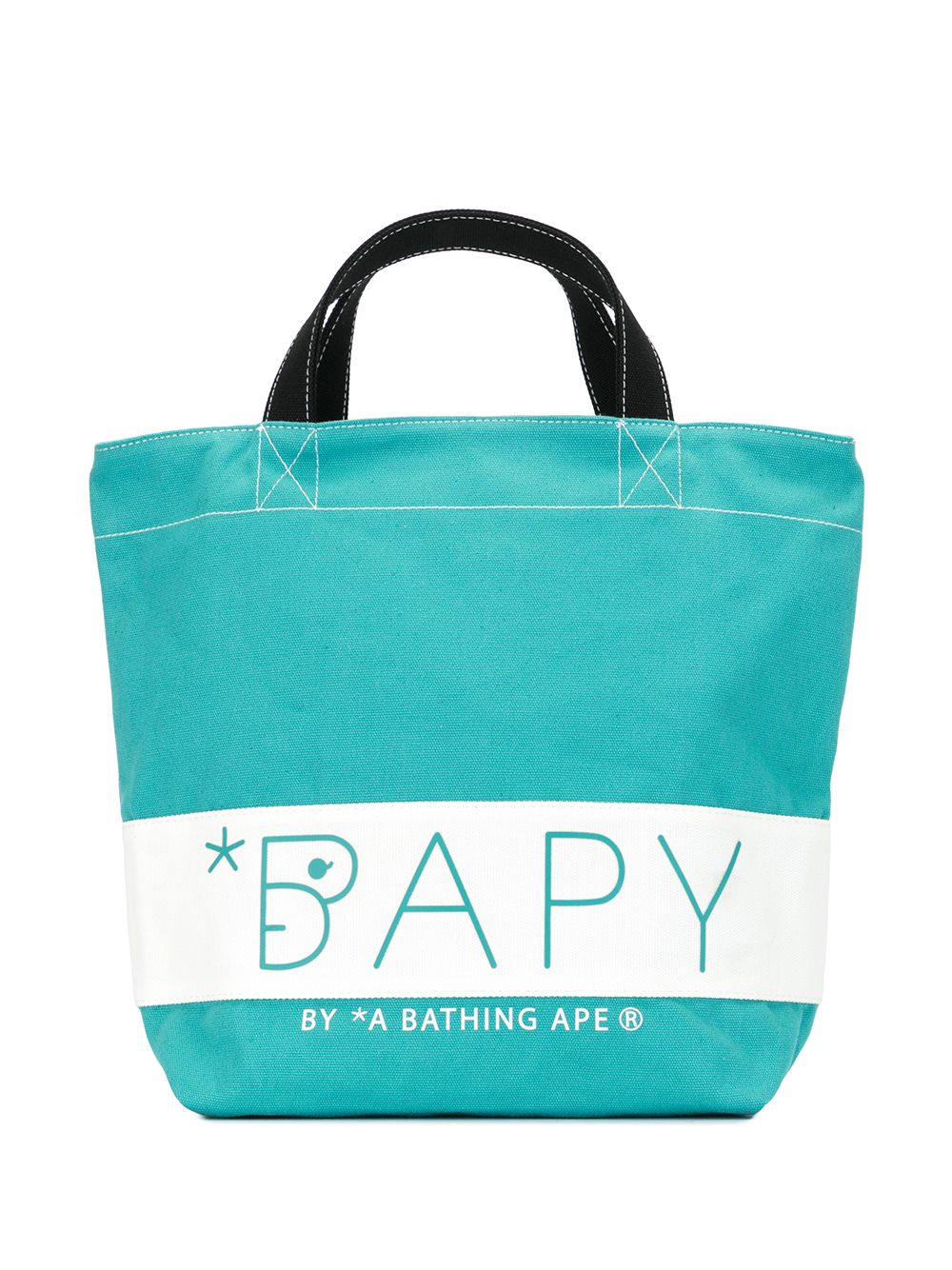 фото Bapy by *a bathing ape® сумка-тоут с принтом