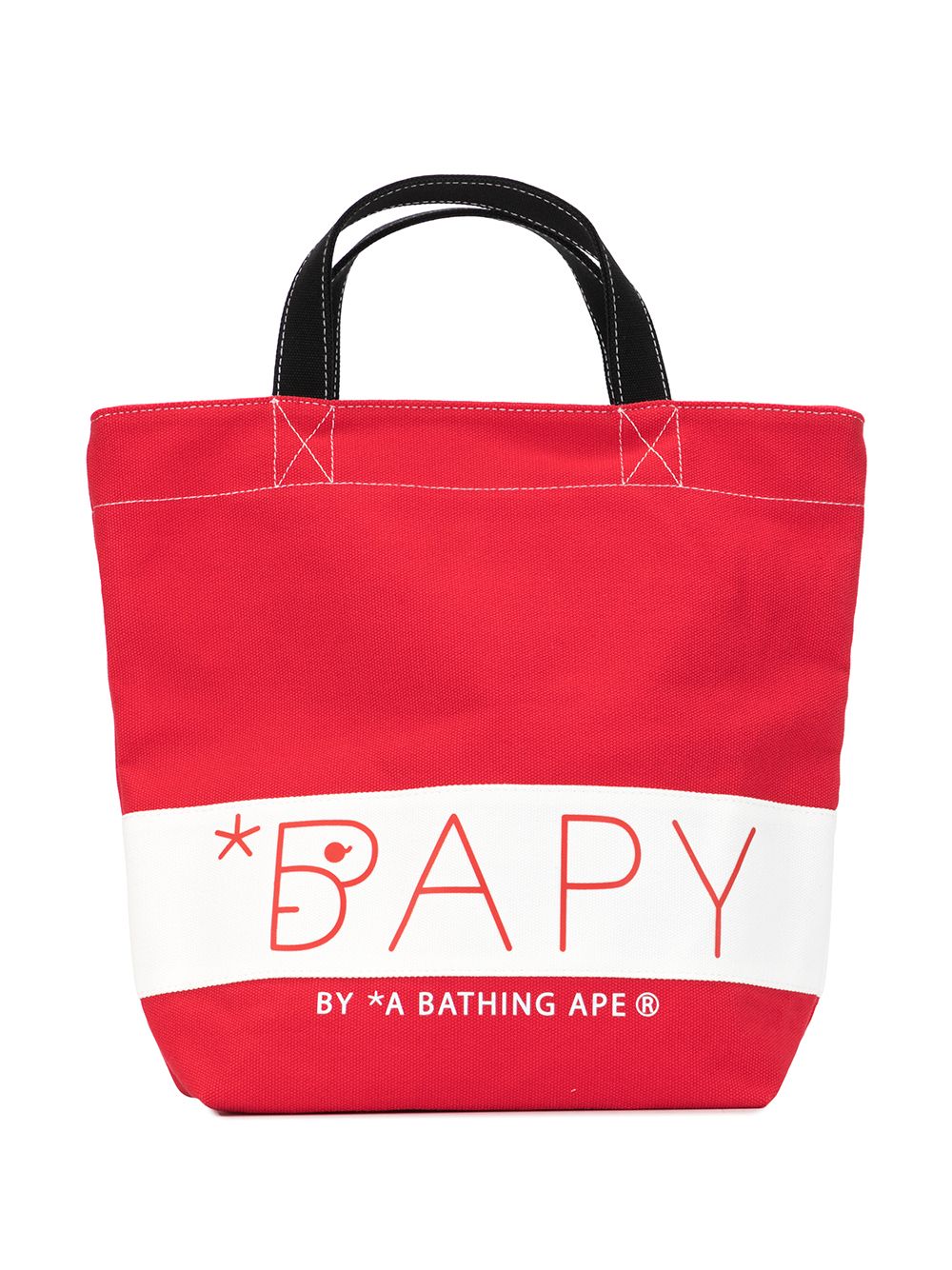 фото Bapy by *a bathing ape® сумка-тоут с логотипом