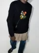 Image 2 of Stefan Cooke Slash floral-embroidered jumper
