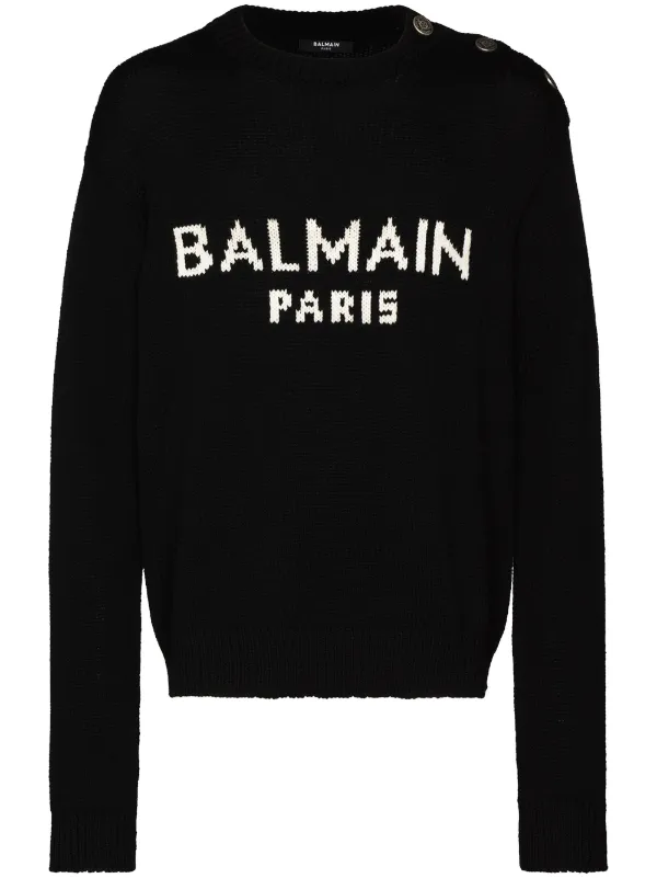 balmain jumper black