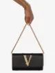 Versace Virtus crystal embellished clutch bag