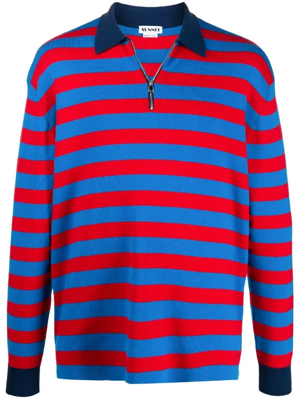 long sleeve collared shirt striped