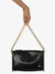Manu Atelier chain-trim leather crossbody bag