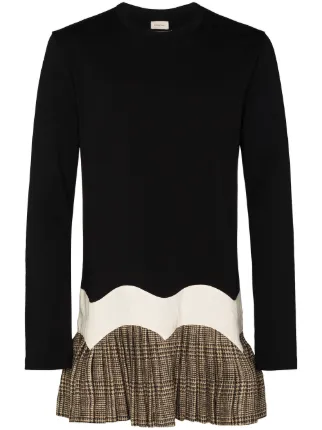Peplum jumper shirt clearance