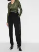 Image 2 of Y/Project cropped striped wrap top