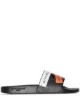 Image 1 of Givenchy x Browns 50 panel logo print pool slides