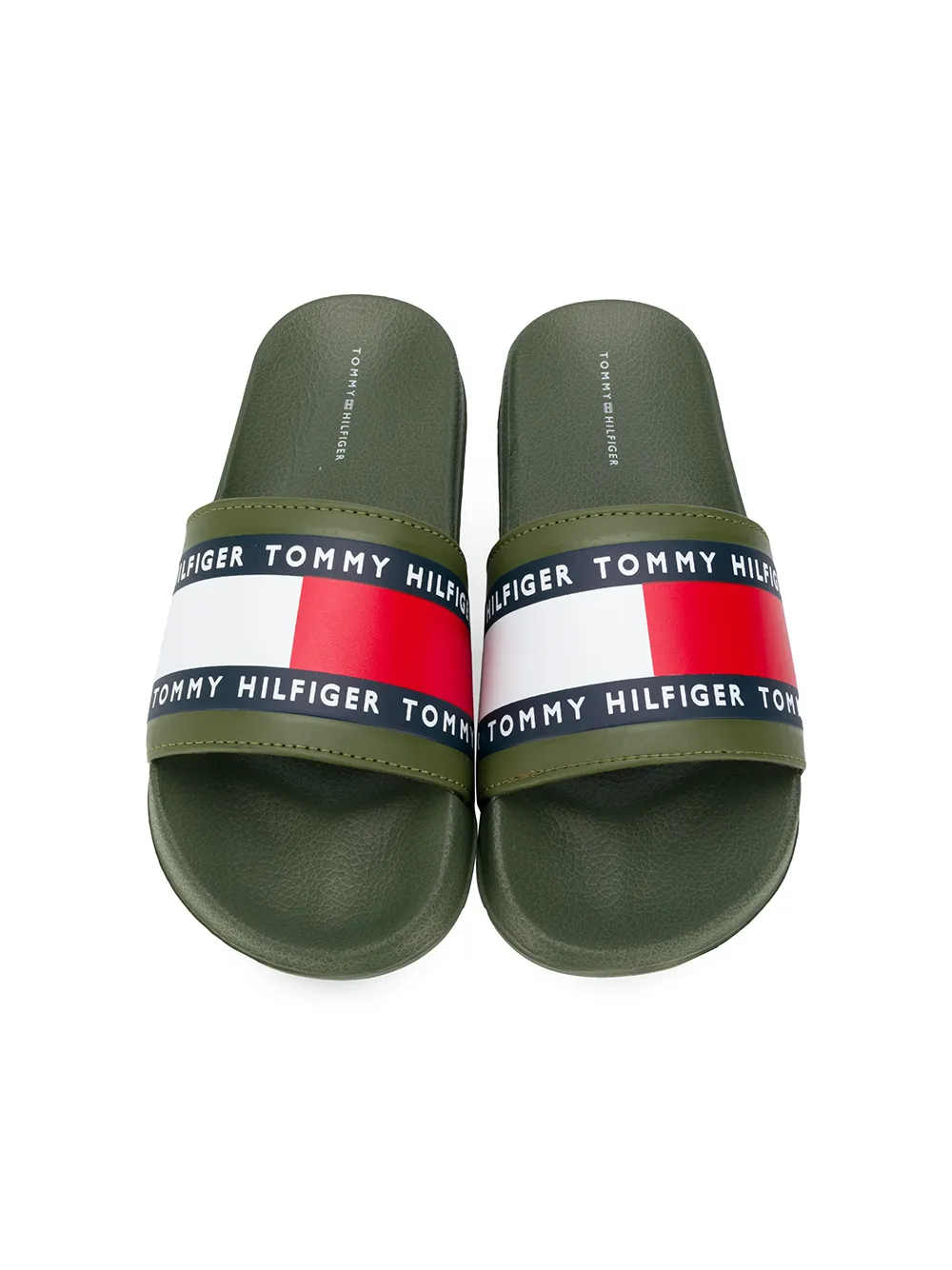 фото Tommy hilfiger junior slip-on logo slides