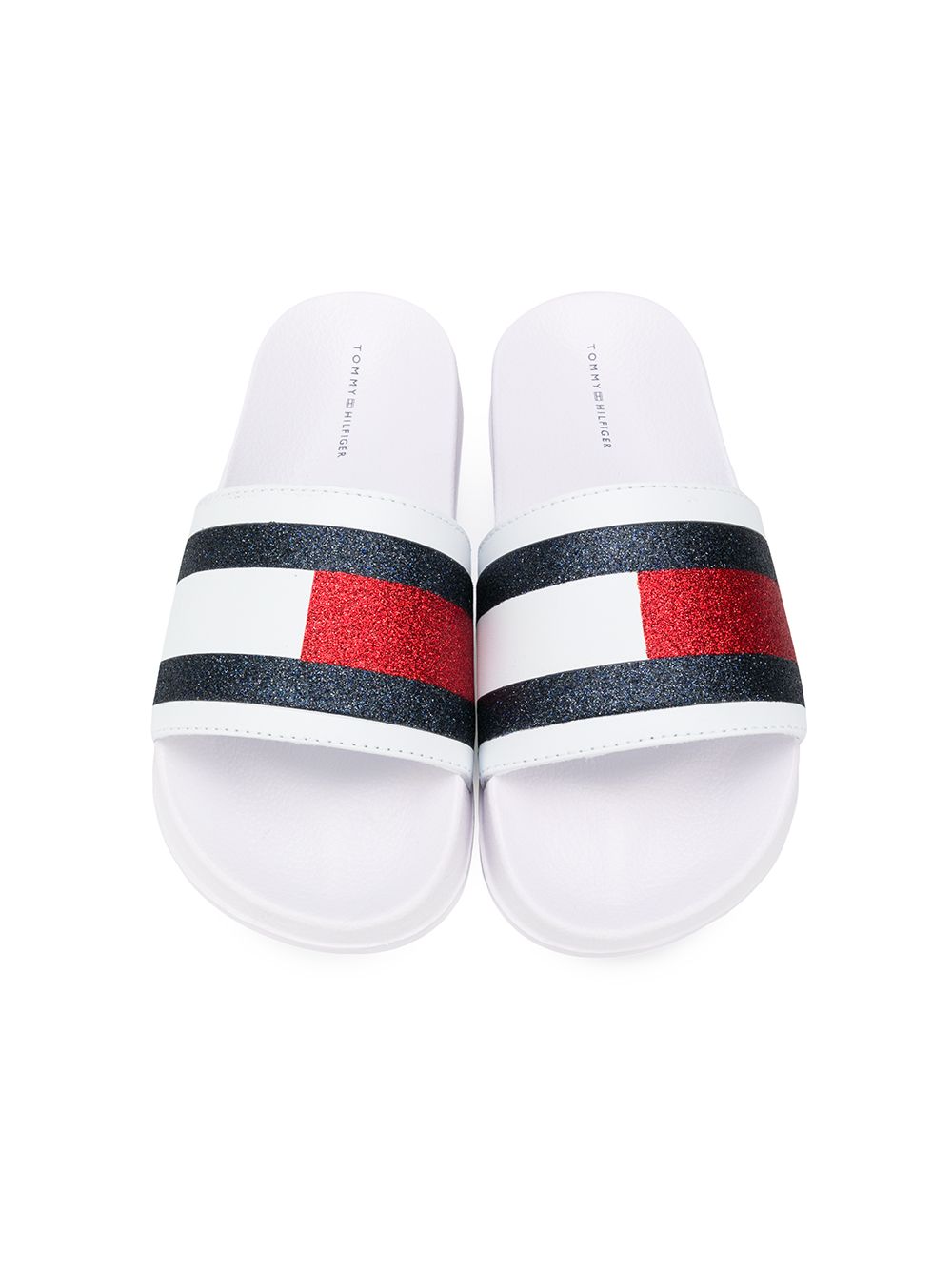 фото Tommy hilfiger junior slip-on logo slides