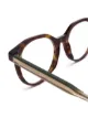 Fendi Eyewear round frame tortoiseshell glasses