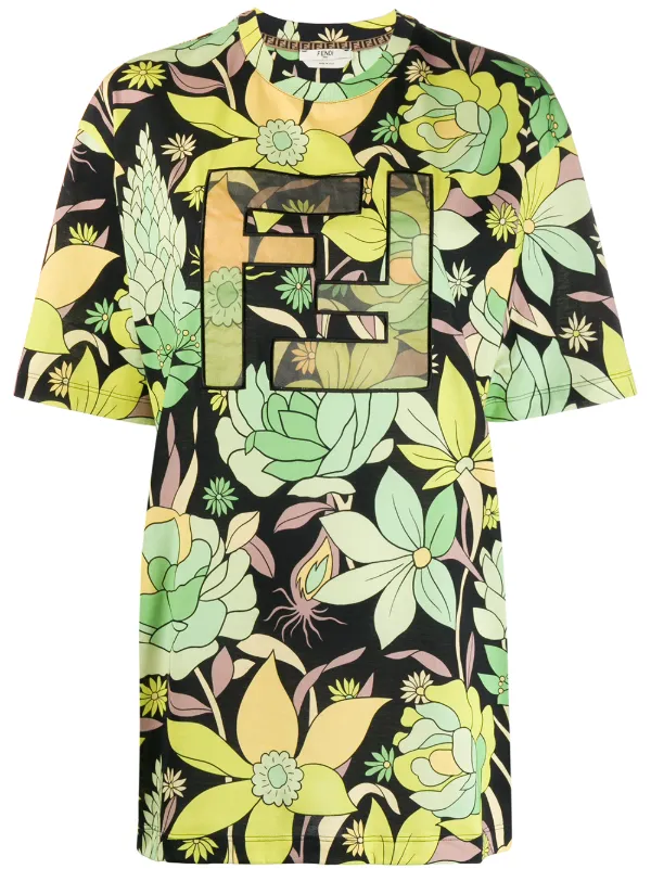 fendi t shirt green