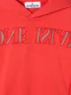 Stone Island Junior هودي مطرز بأكمام طويلة