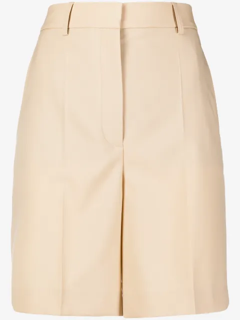 Stella McCartney shorts de vestir con tiro alto