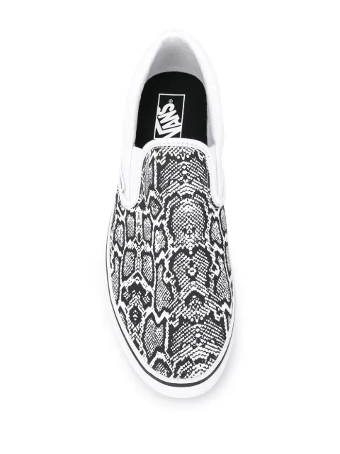 snakeskin vans mens