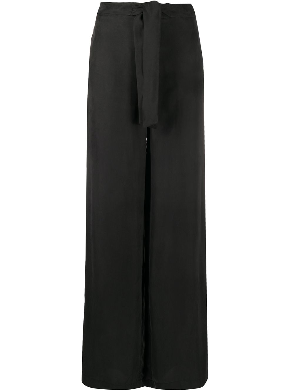 L'autre Chose High Waisted Trousers In Black