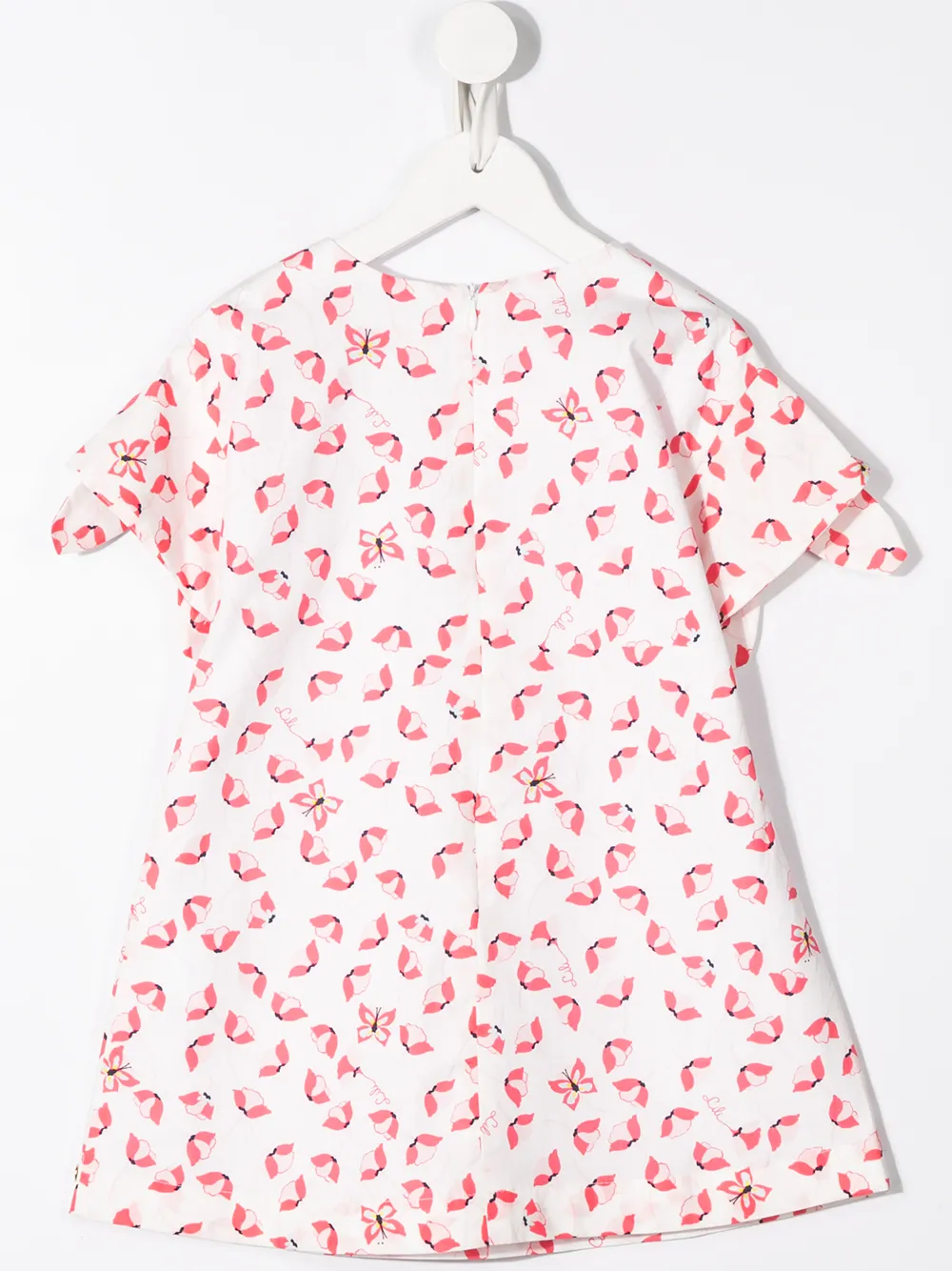 Lili Gaufrette butterfly print T-shirt | Girls T-Shirts | Image 2