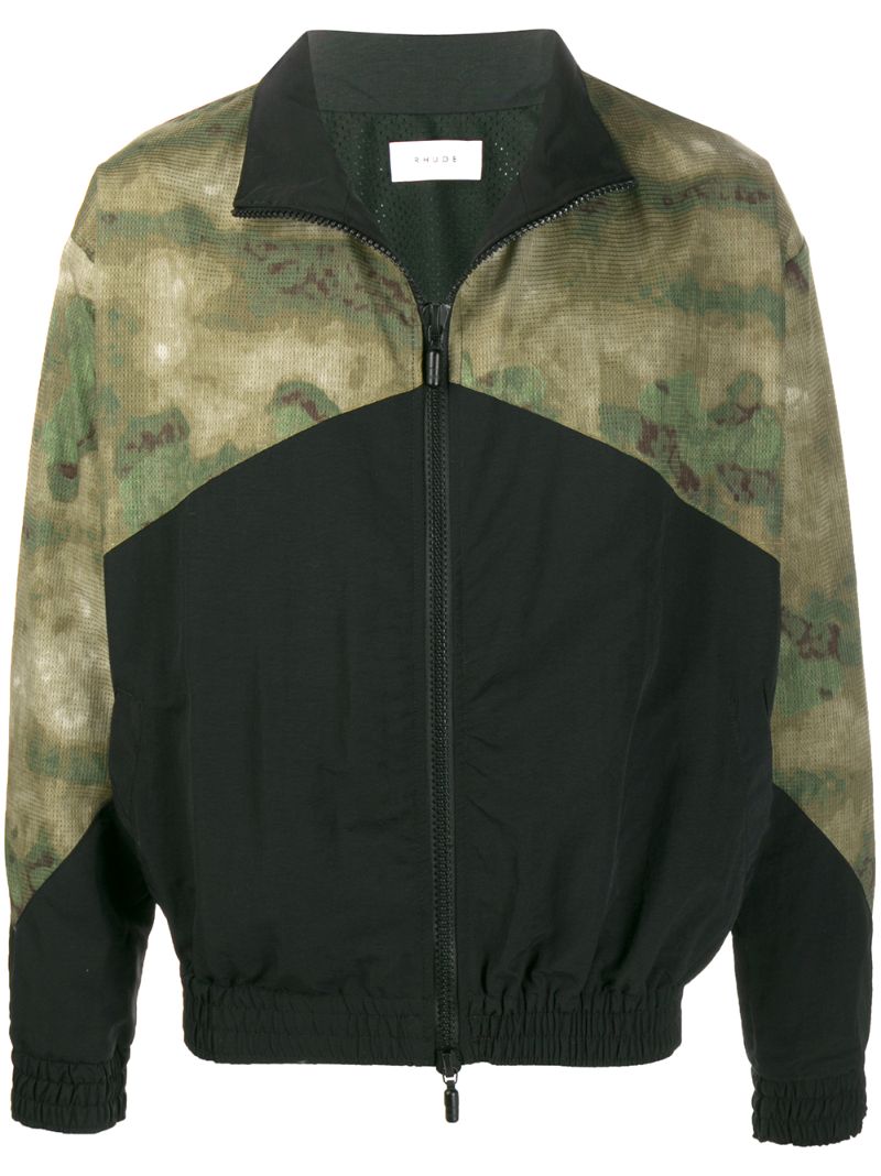 RHUDE CAMOUFLAGE PRINT LIGHTWEIGHT JACKET