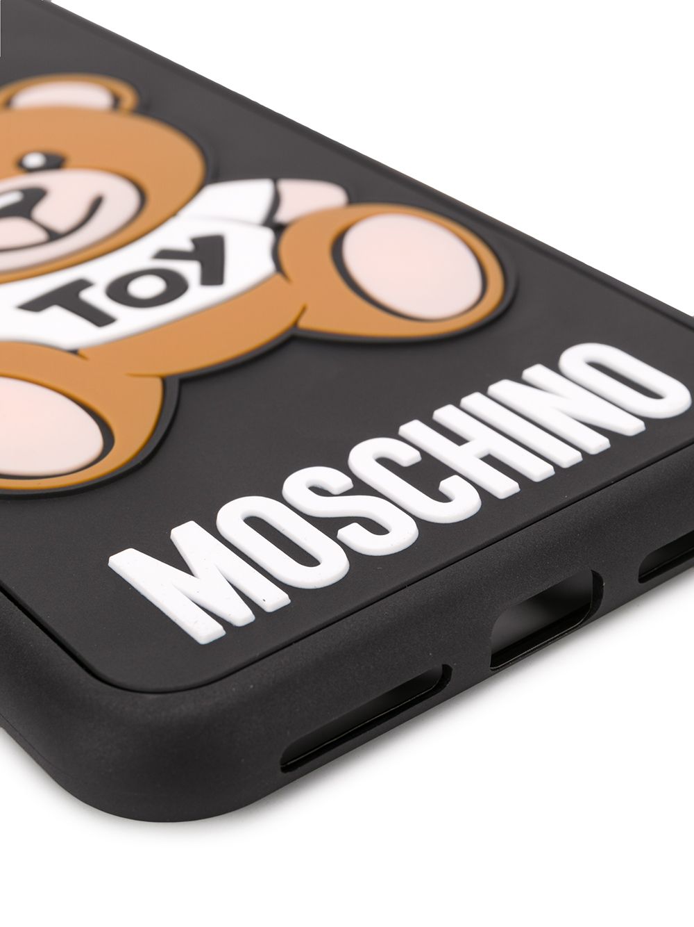Shop Black Moschino Teddy Bear Iphone 11 Pro Max Case With Express Delivery Farfetch