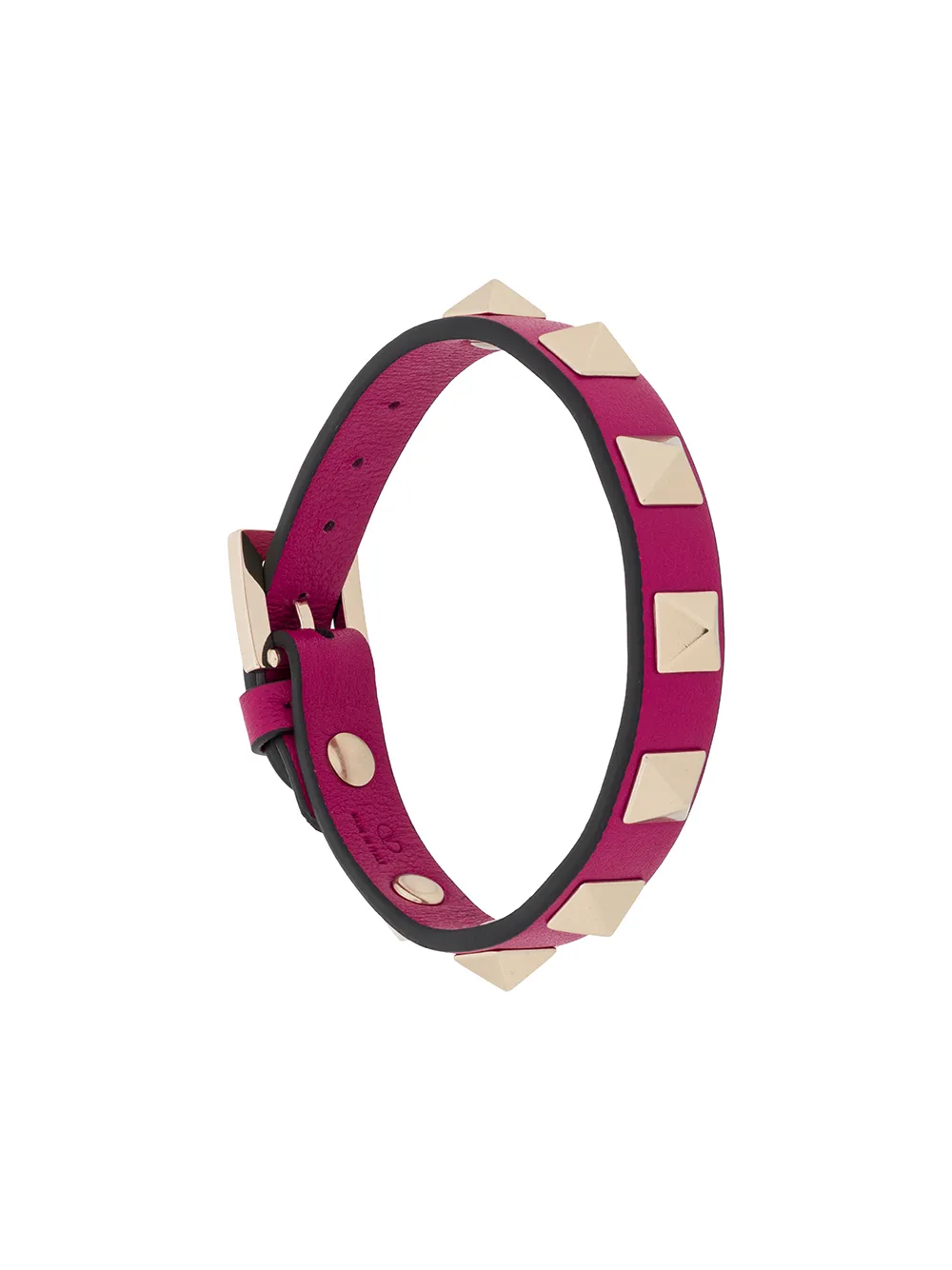 

Valentino Garavani pulsera Rockstud - Rosado